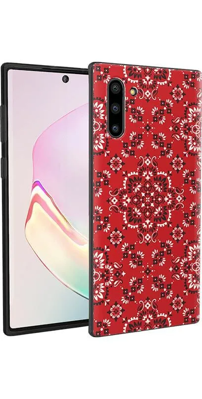 I'm with the Band | Red Bandana Print Samsung Case