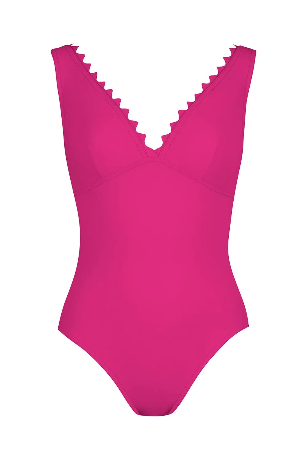 Ines V-Neck One-Piece in Primrose