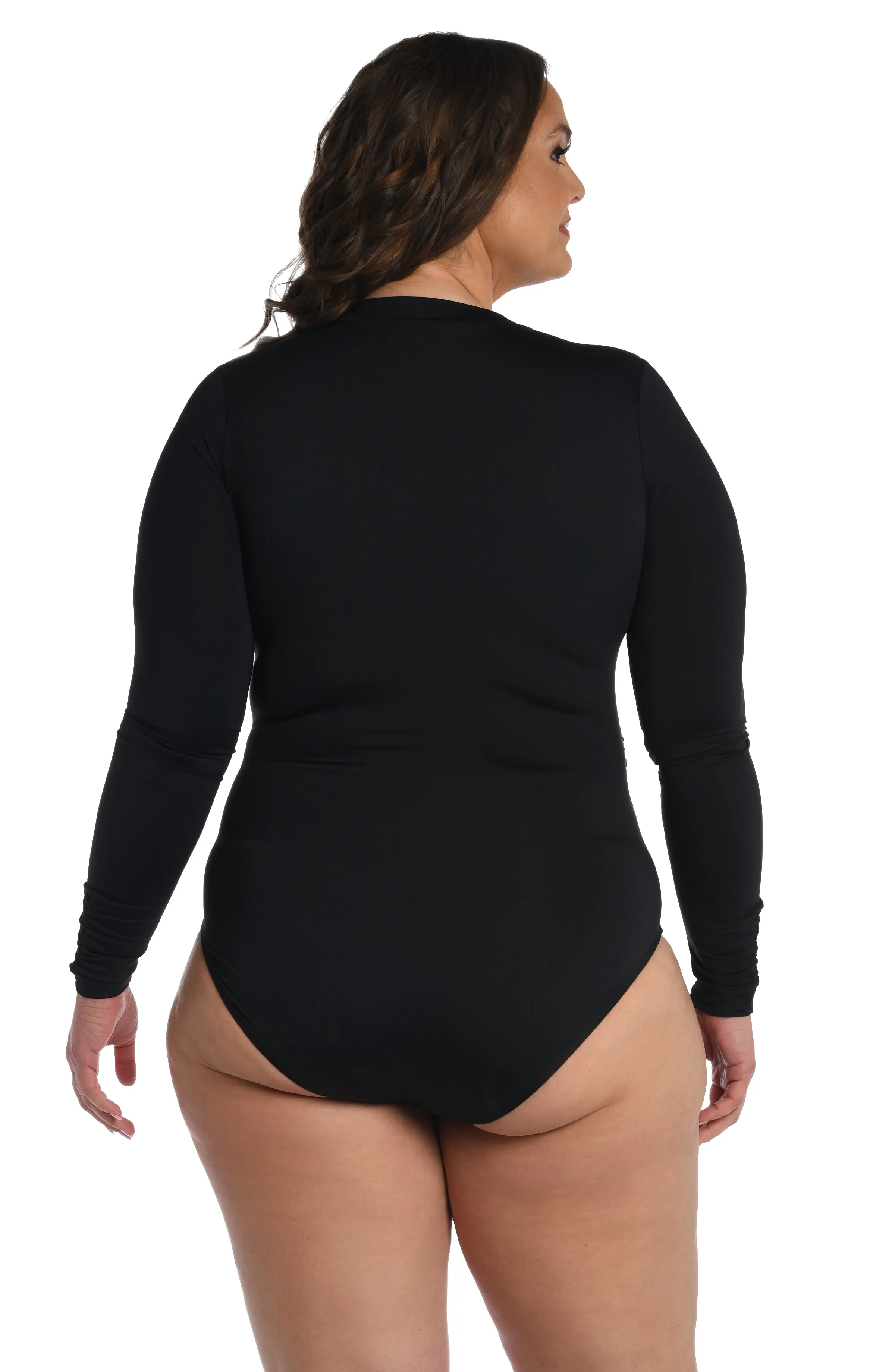 Island Goddess Paddlesuit One Piece - Black