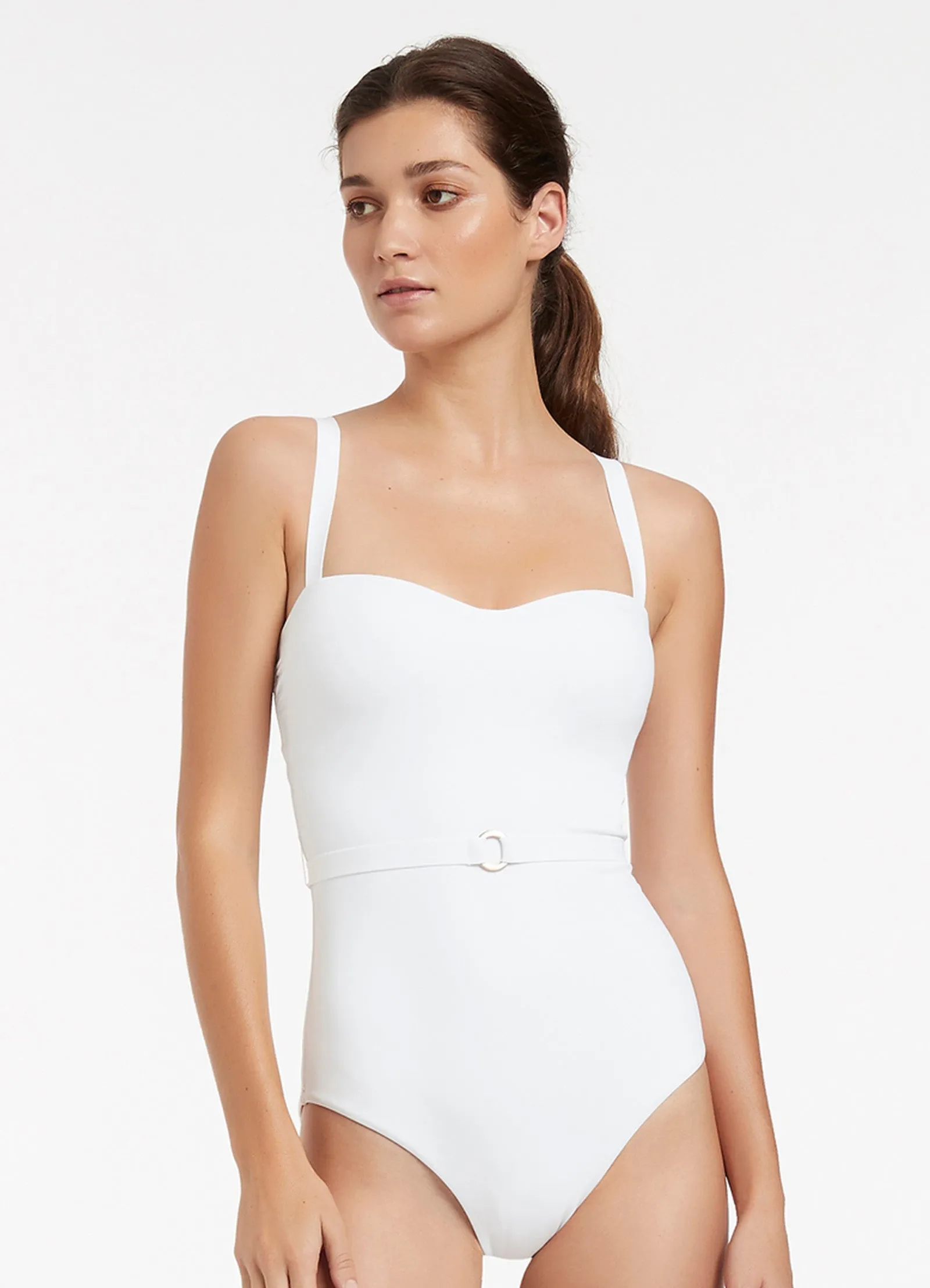 Jetset Infinity Tank One Piece - White