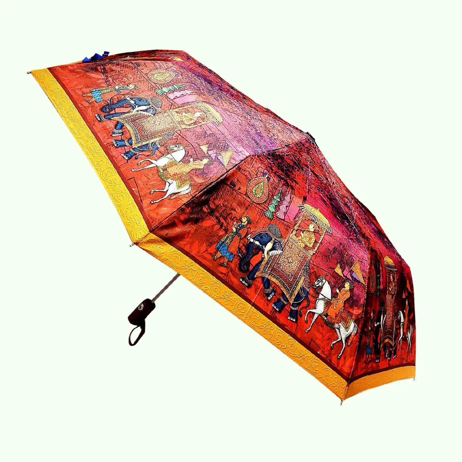 King Procession Digital Printed Umbrella (3-Fold)