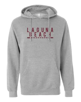 Laguna Beach Block Hoodie - Grey Heather