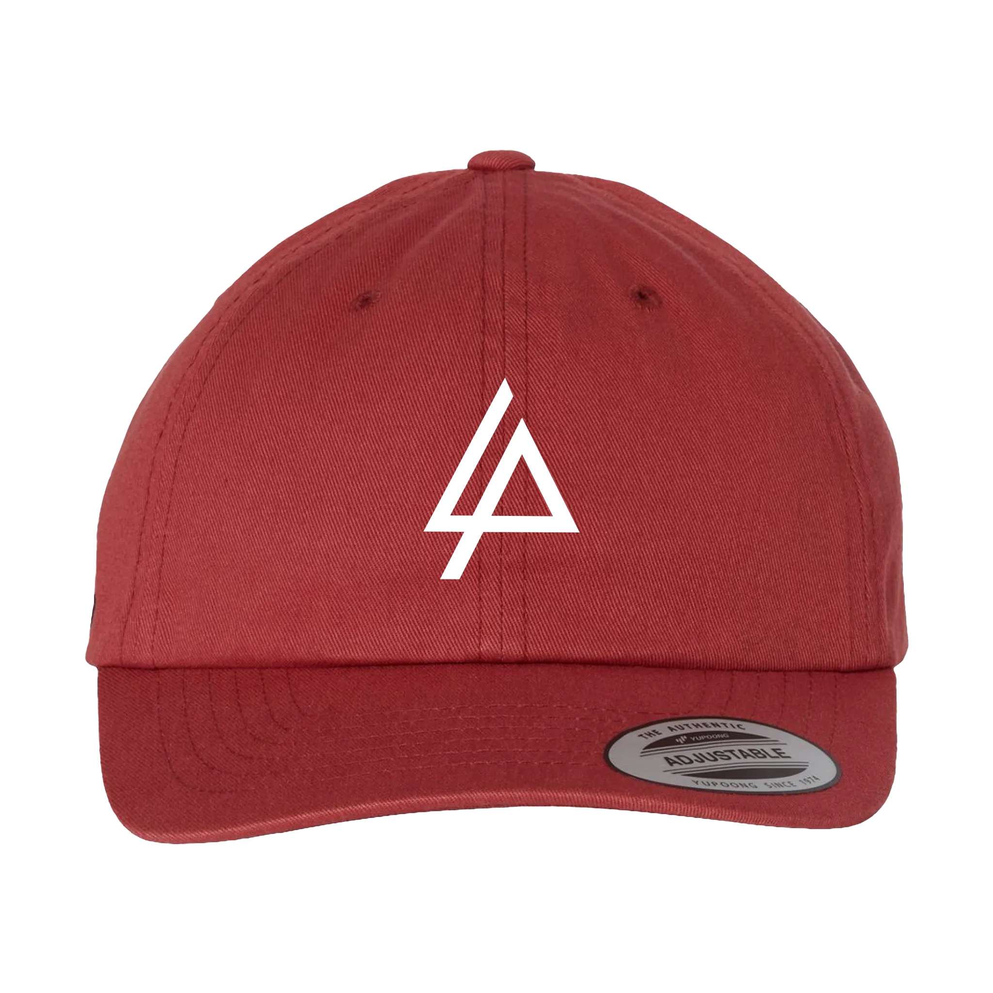 LP Logo Red Washed Dad Hat