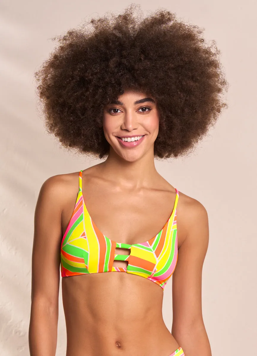 Maaji Magnetic Crate Sporty Bralette Bikini Top