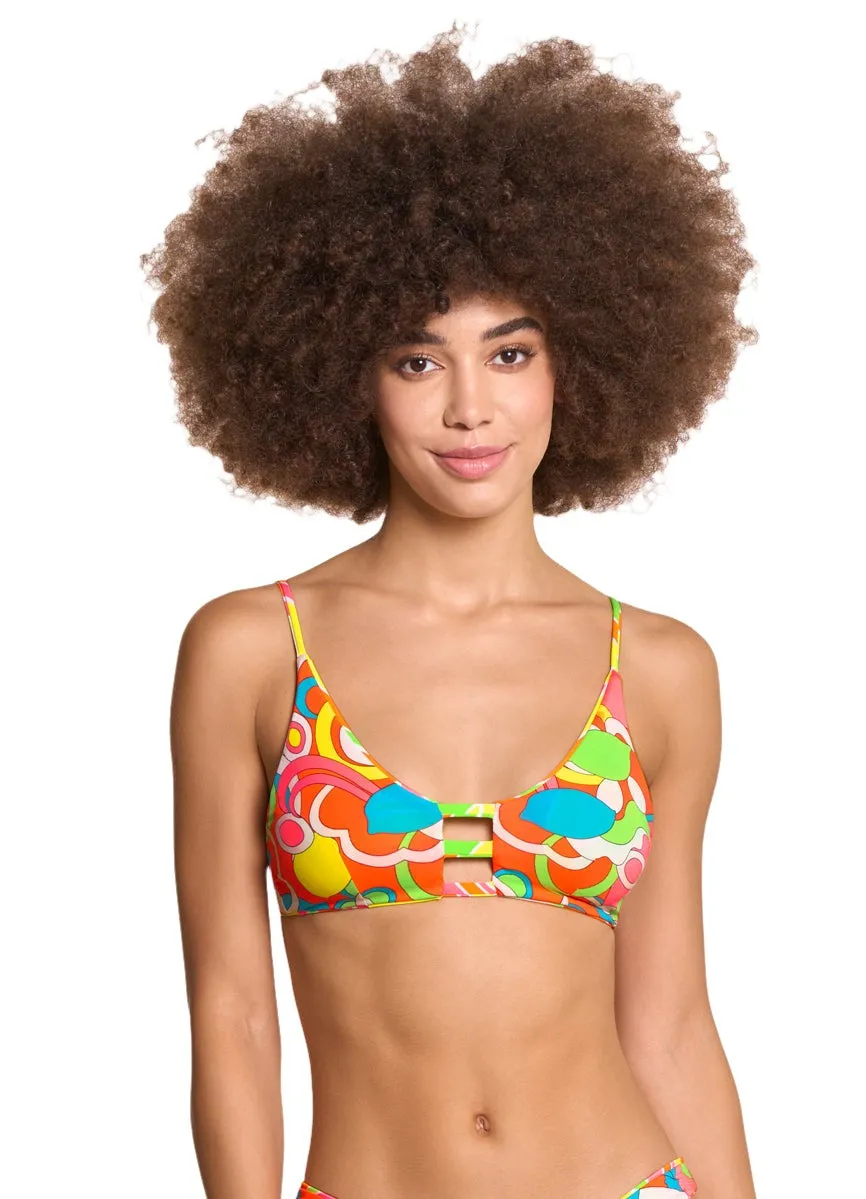 Maaji Magnetic Crate Sporty Bralette Bikini Top