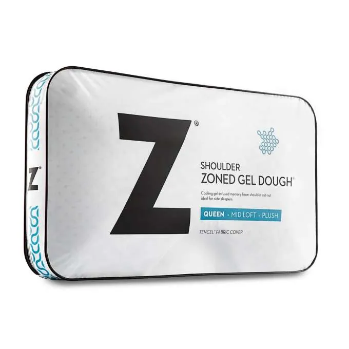 Malouf Shoulder Zoned Gel Dough Pillow