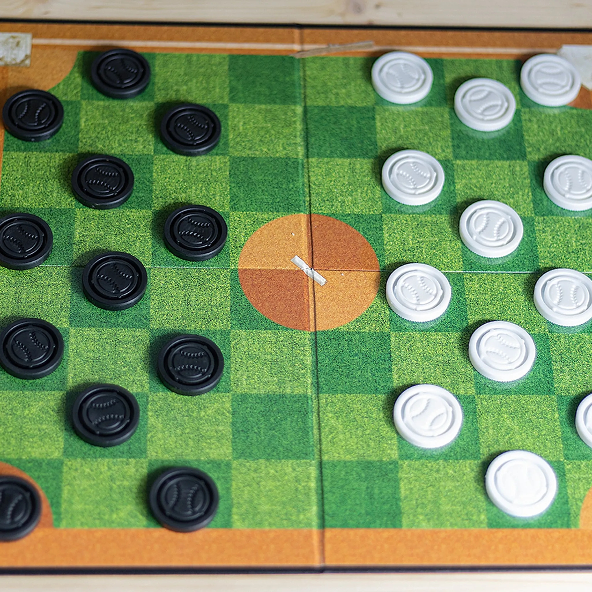 MLB Checkers Game Set