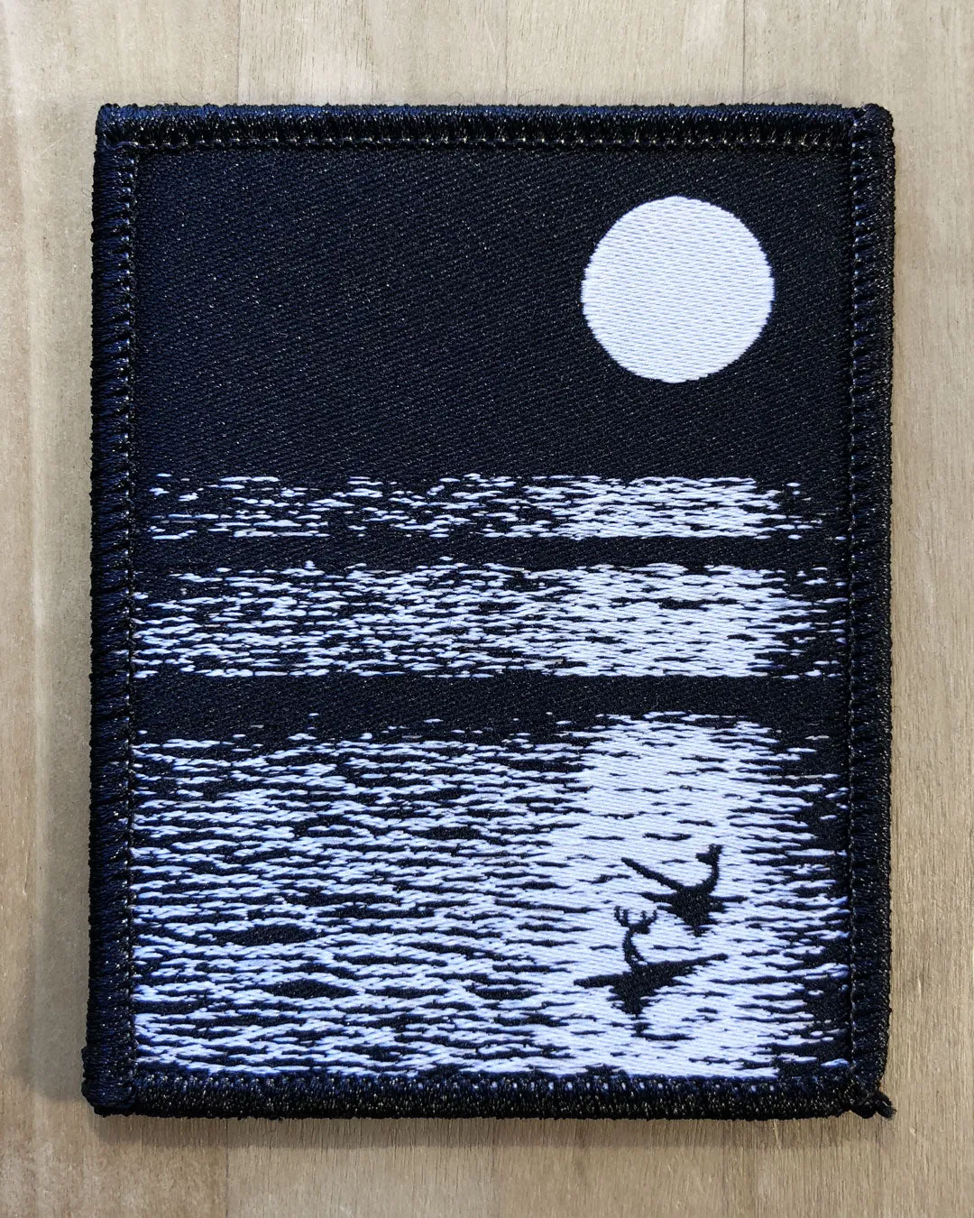 Moonlight Embroidered Patch