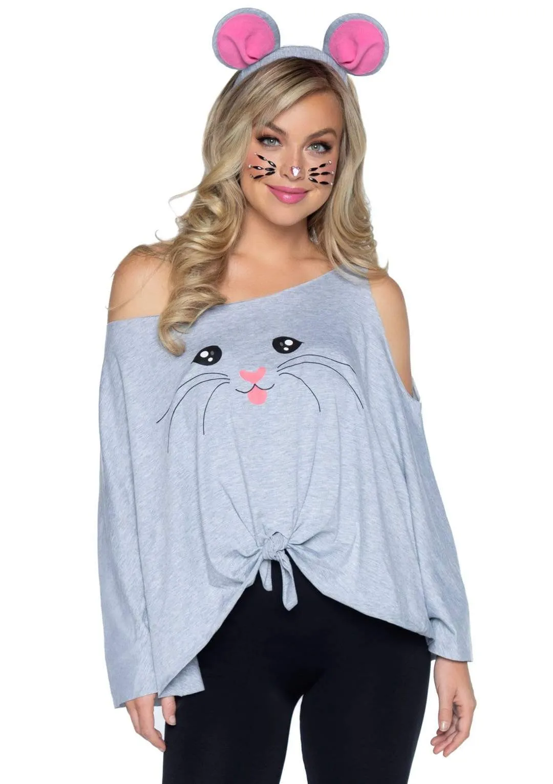 Mouse Costume Poncho Set