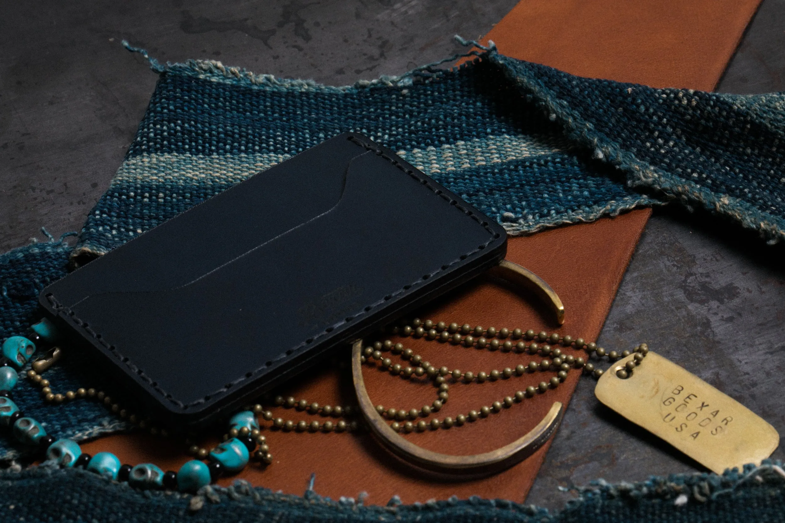 Navy Slim Wallet