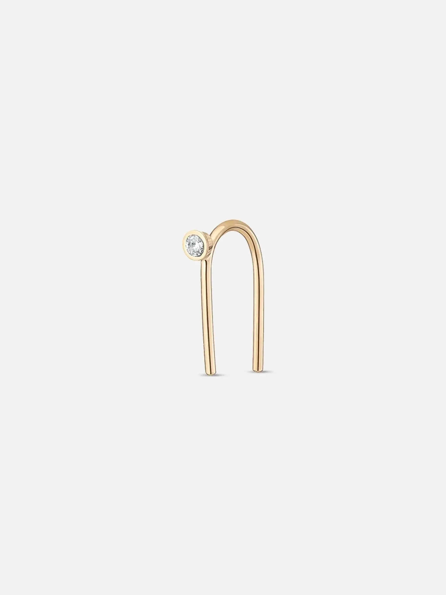 One Pointer Mini Thread Earring