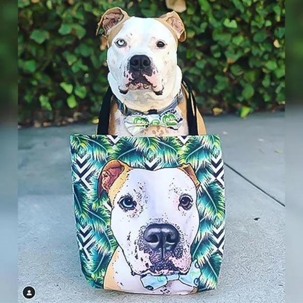 Original Pet Pop Art Tote Bag