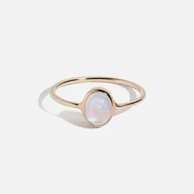 Oval Moonstone Ring