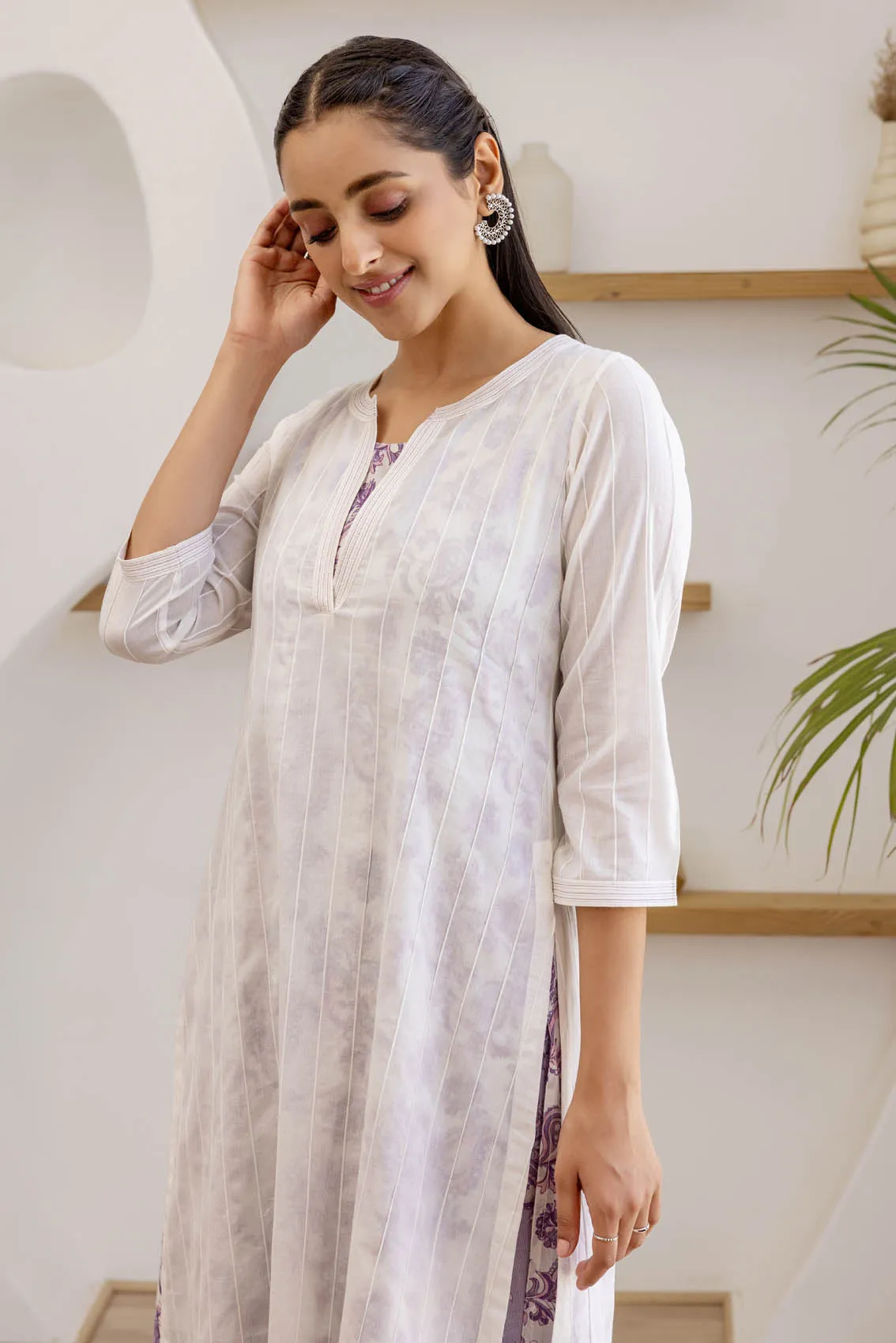 Paisley Layered Kurta