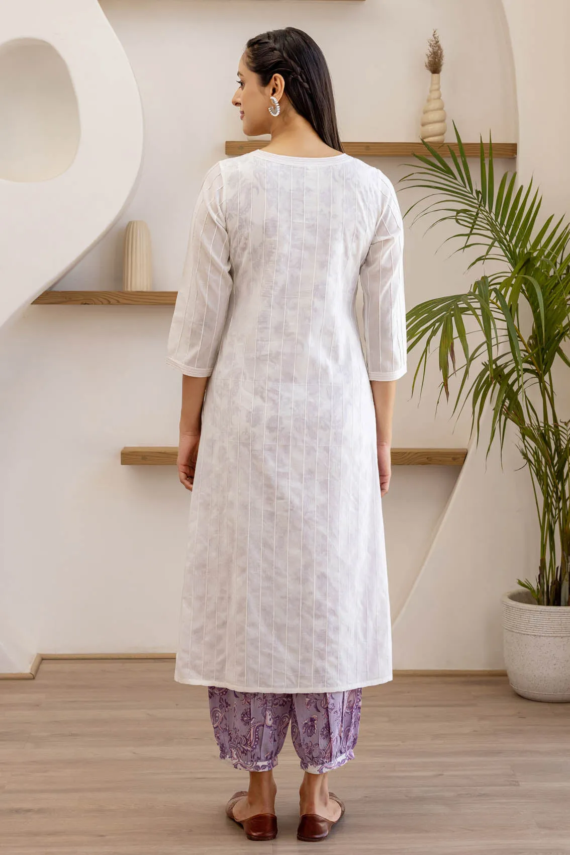 Paisley Layered Kurta