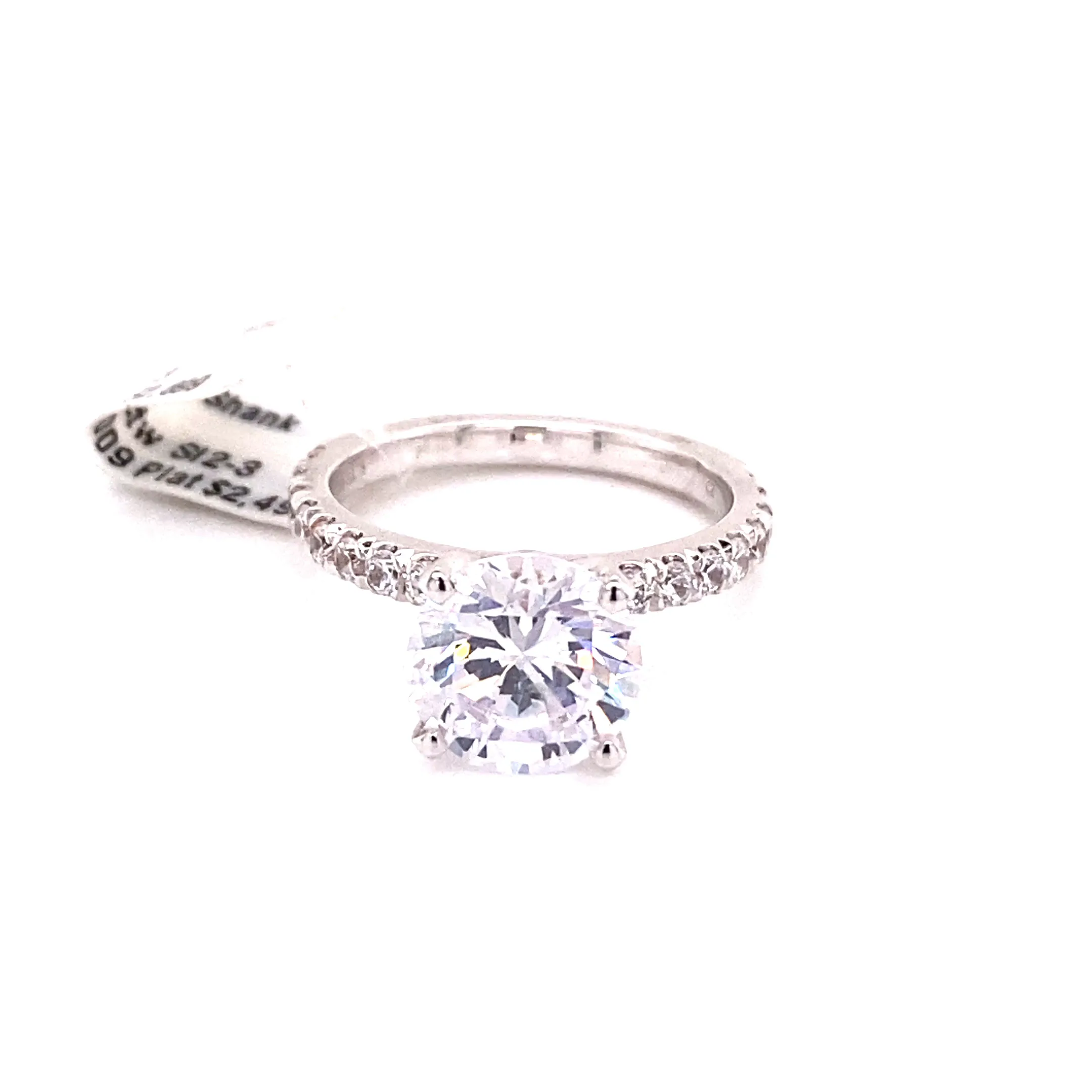 Platinum/Gold Round Diamond Ring (Piece by Piece™)