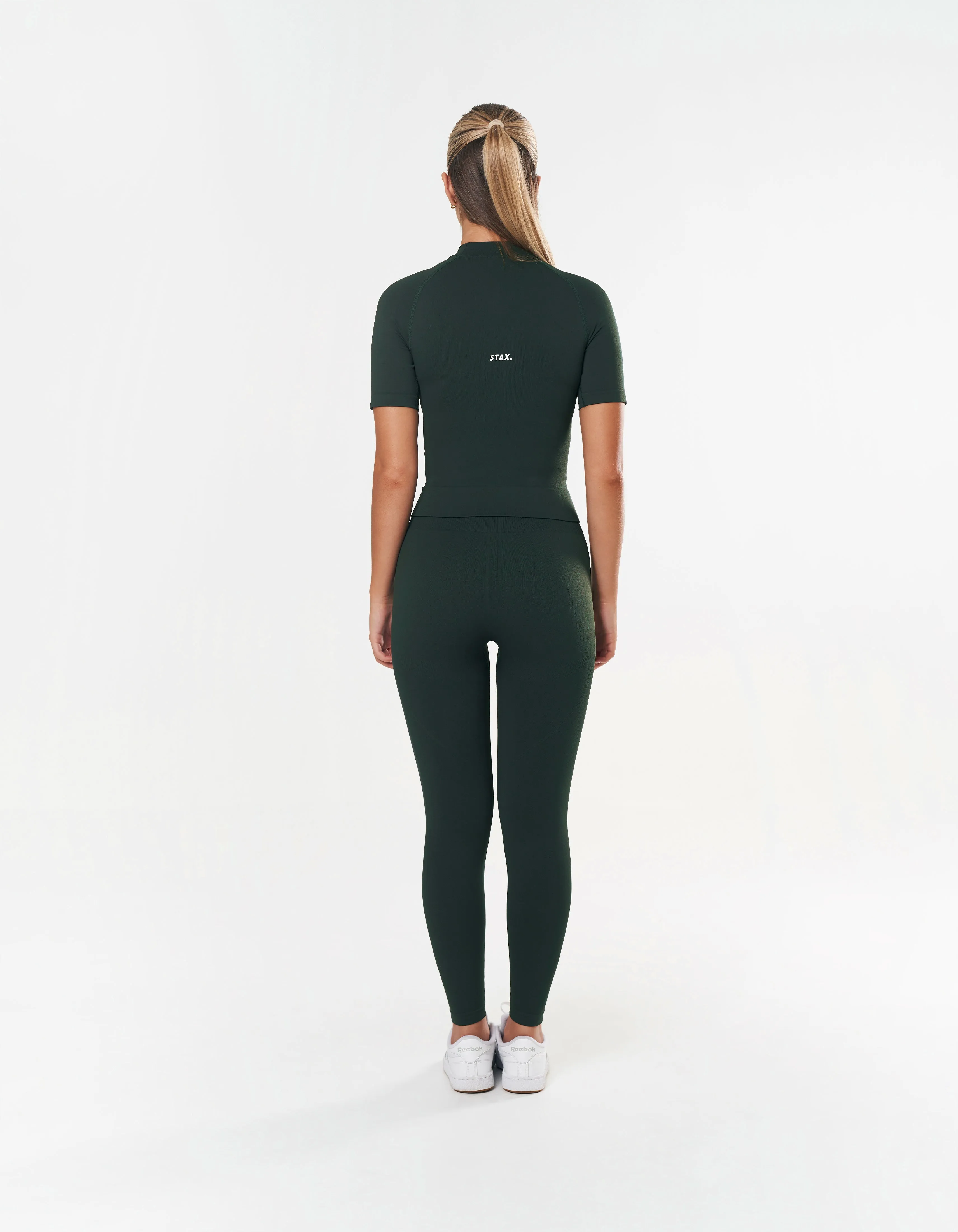 Premium Seamless High Neck Tee - Porsche