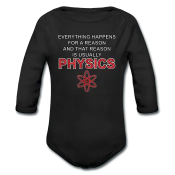 "Everything Happens for a Reason" - Baby Long Sleeve One Piece