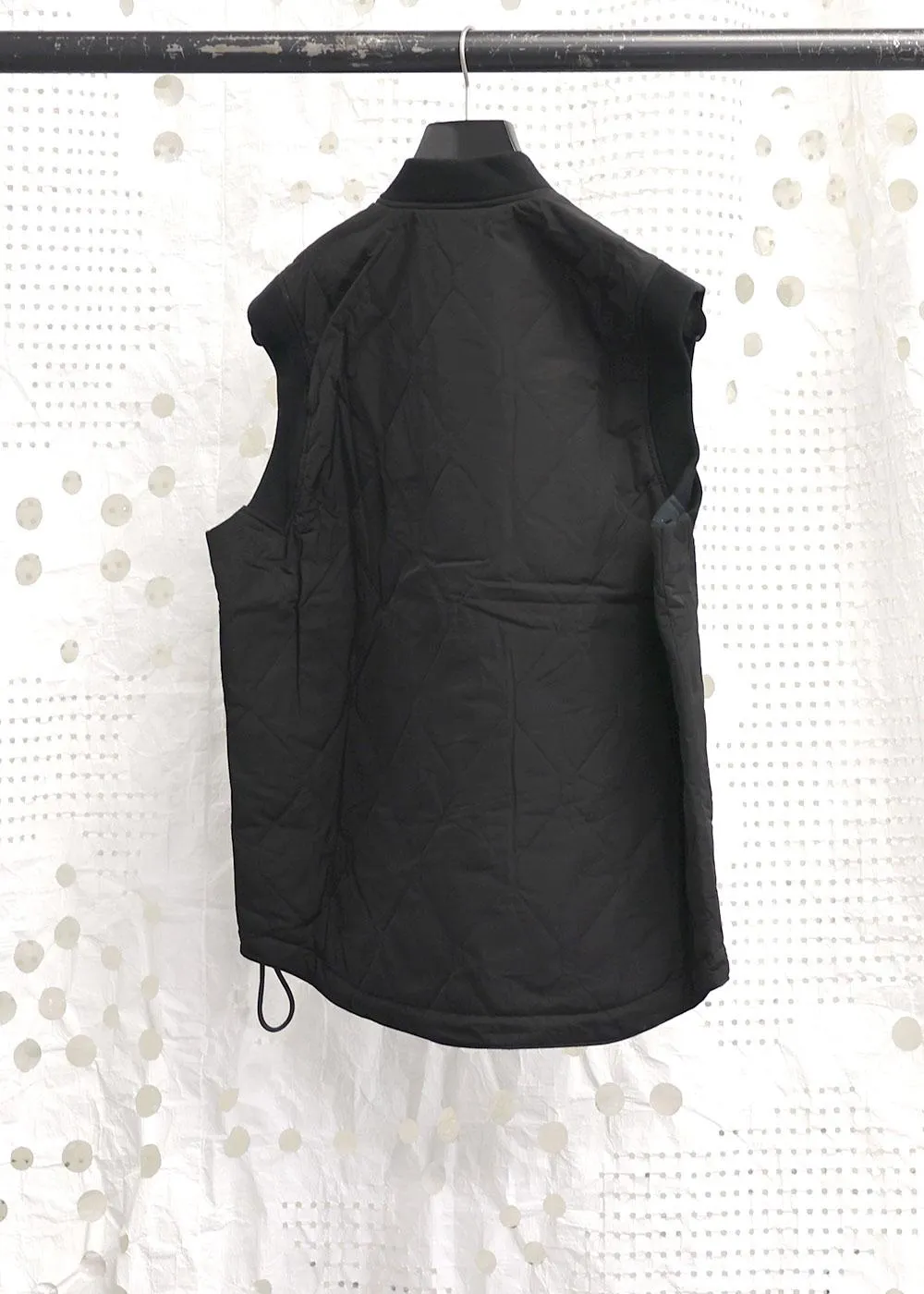 Recycled Nylon Gilet Black