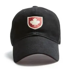 RED CANOE - CANADA SHIELD CAP BLACK