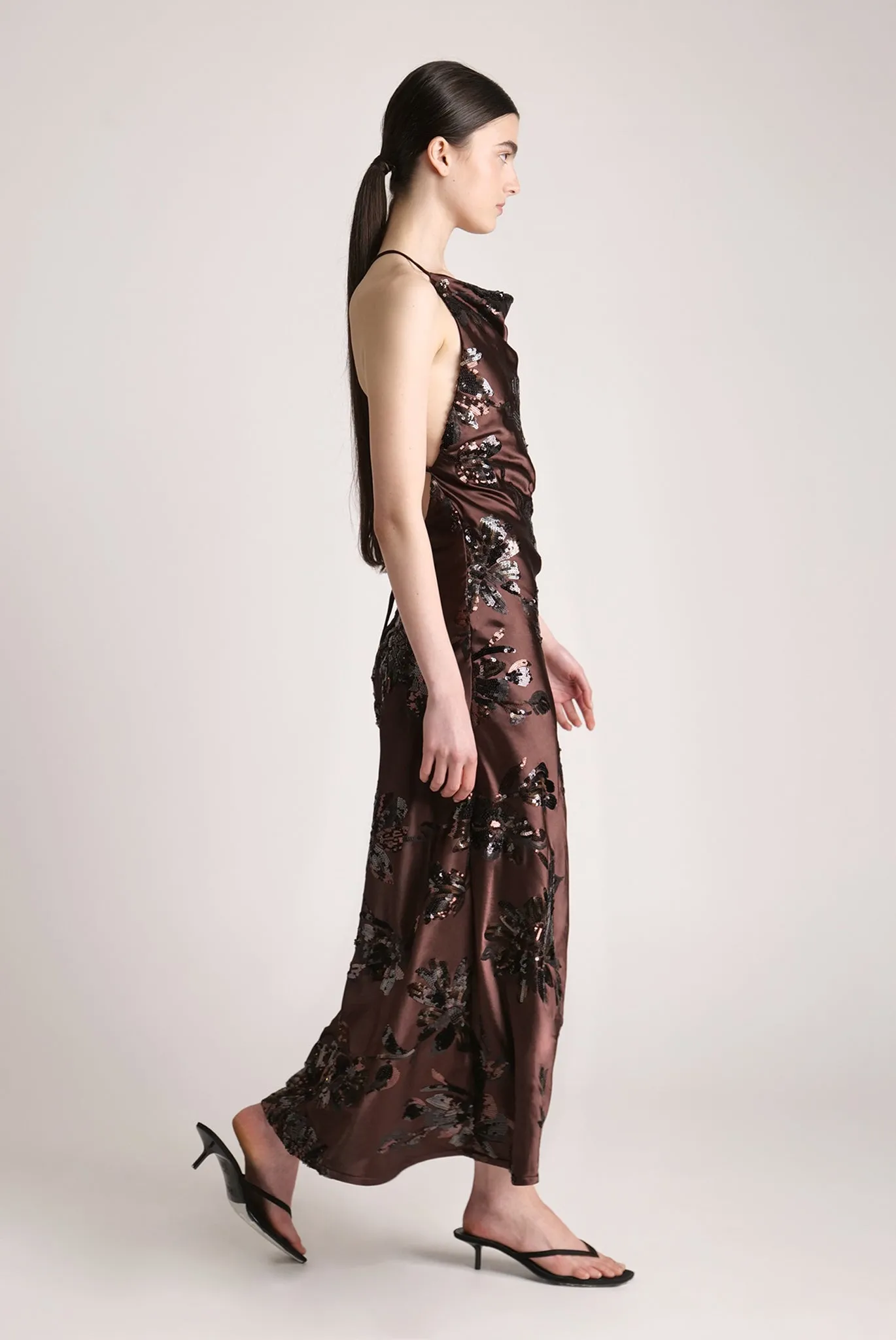 SABINA MUSAYEV Ira Dress - Dark Brown