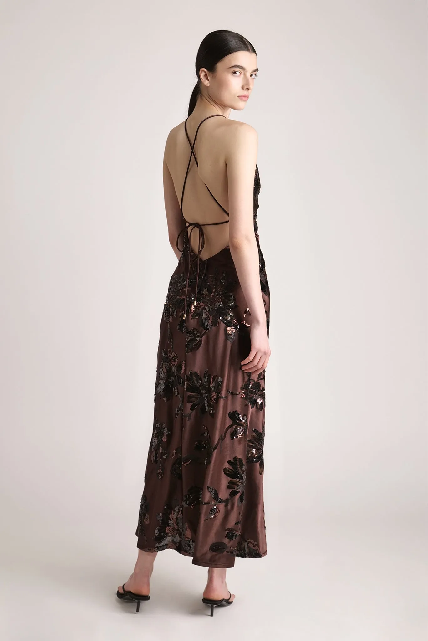 SABINA MUSAYEV Ira Dress - Dark Brown