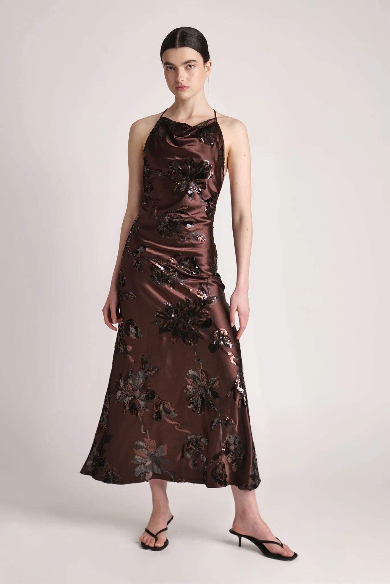 SABINA MUSAYEV Ira Dress - Dark Brown