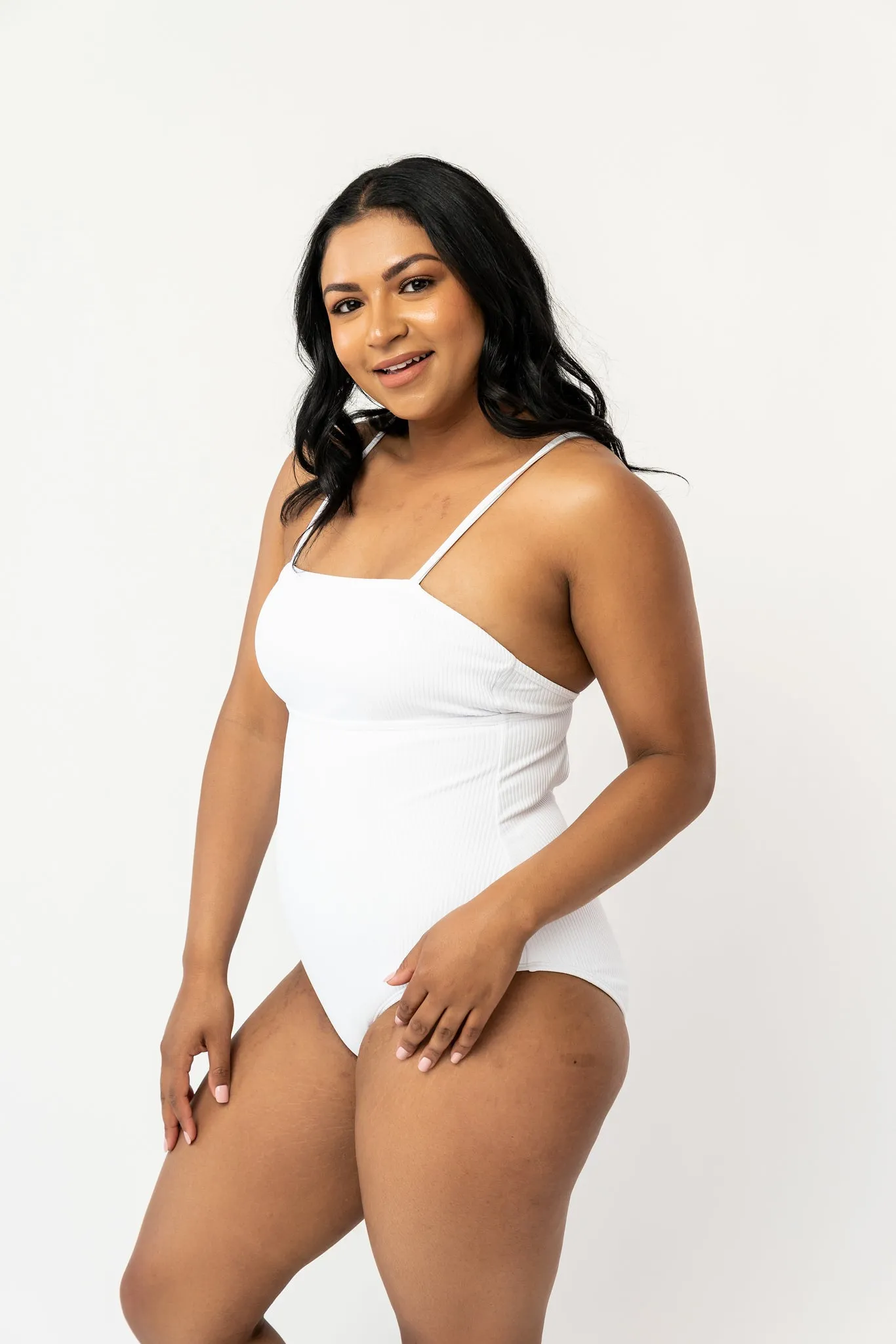 Shoreline One Piece | White