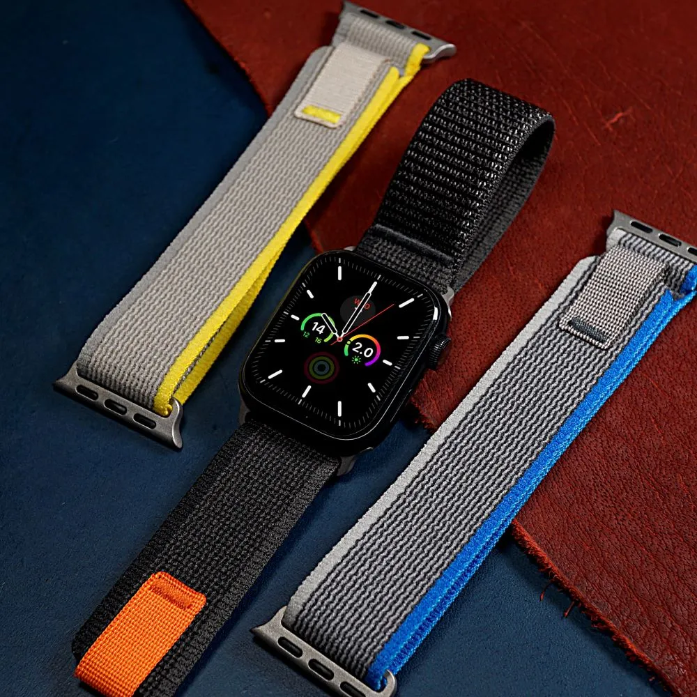 Trail Nylon Strap in Granite D1 (Apple Watch)