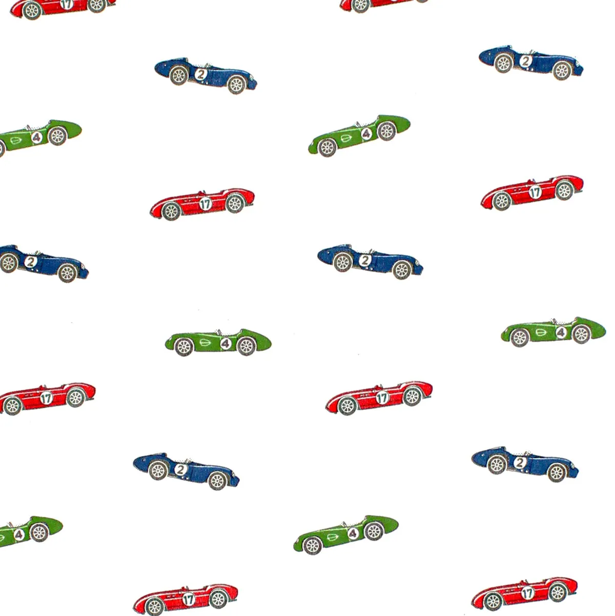 Vintage Racing Cars Printed Footie | Baby Boy