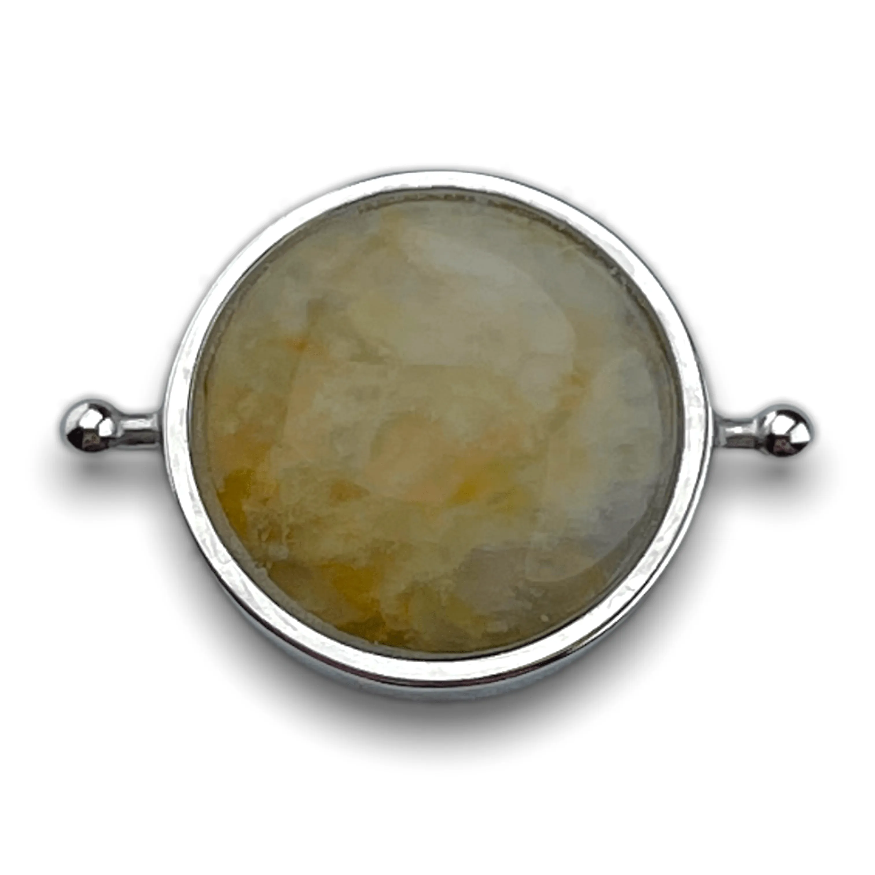 Yellow Jasper Round Crystal Element