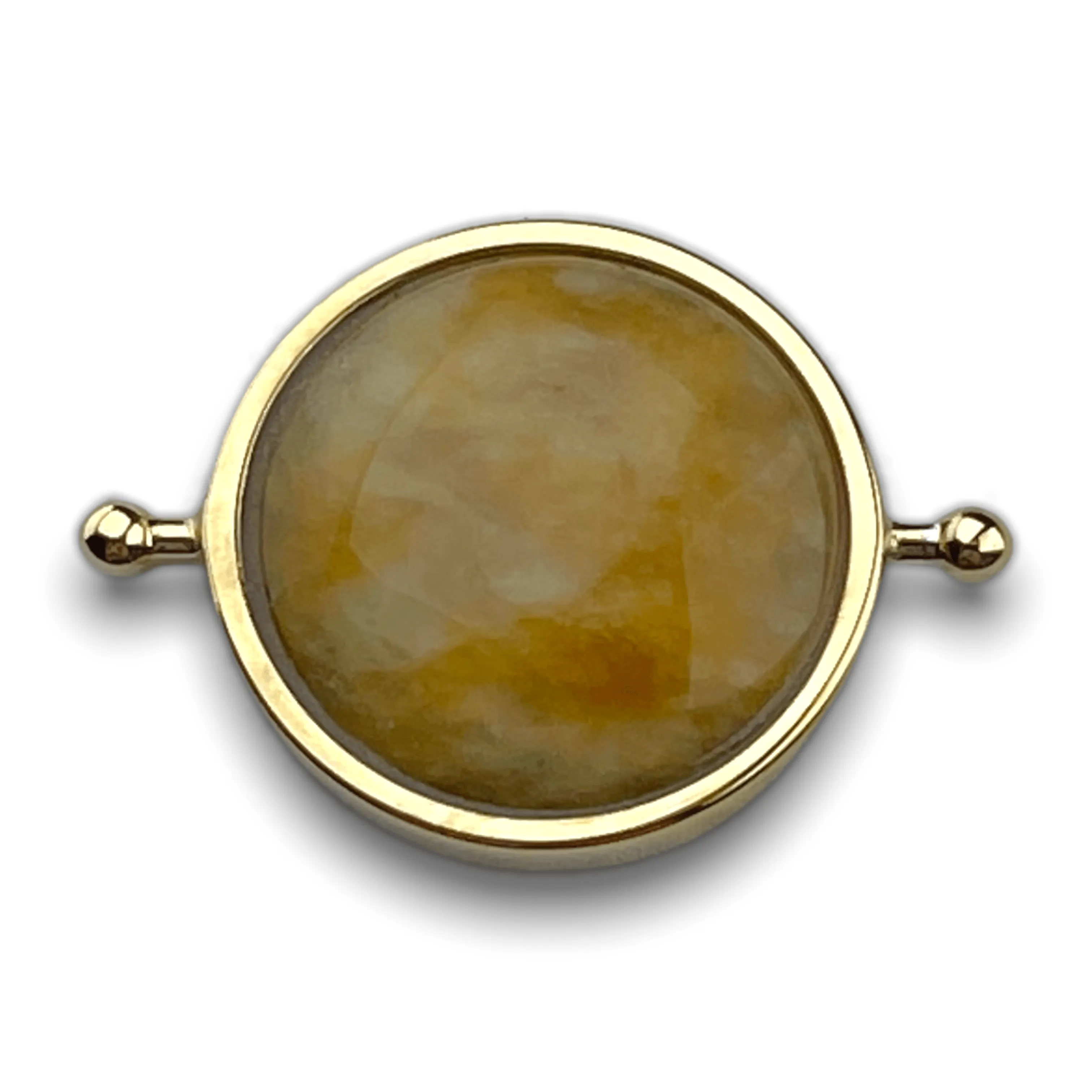 Yellow Jasper Round Crystal Element